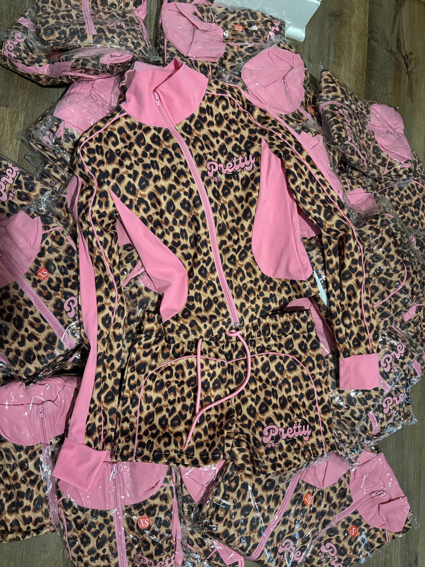 Cheetah short sets🐆🎀